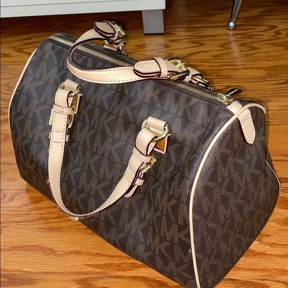 Brown Michael Kors Satchel Handbag and Wallet - Picture 5 of 6